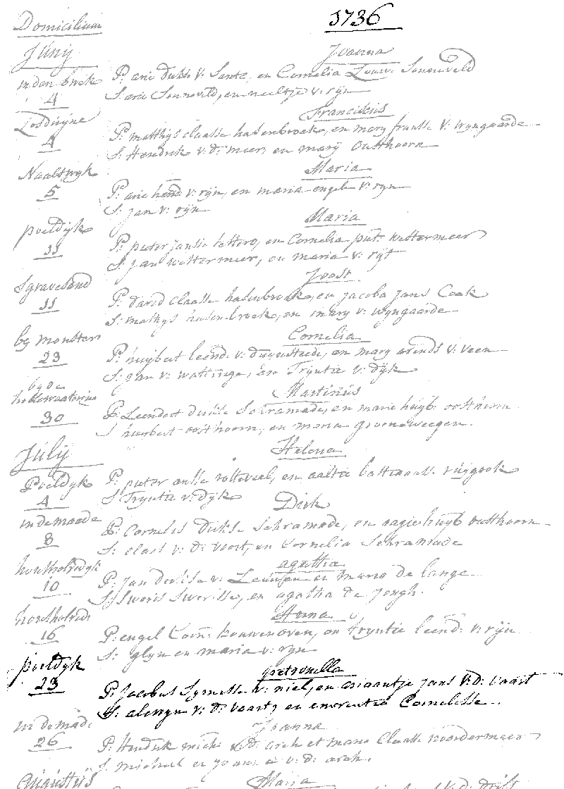 17360723 DTB-P'dijk dp Petronilla dv JS Verniele - AJ vd Vaart